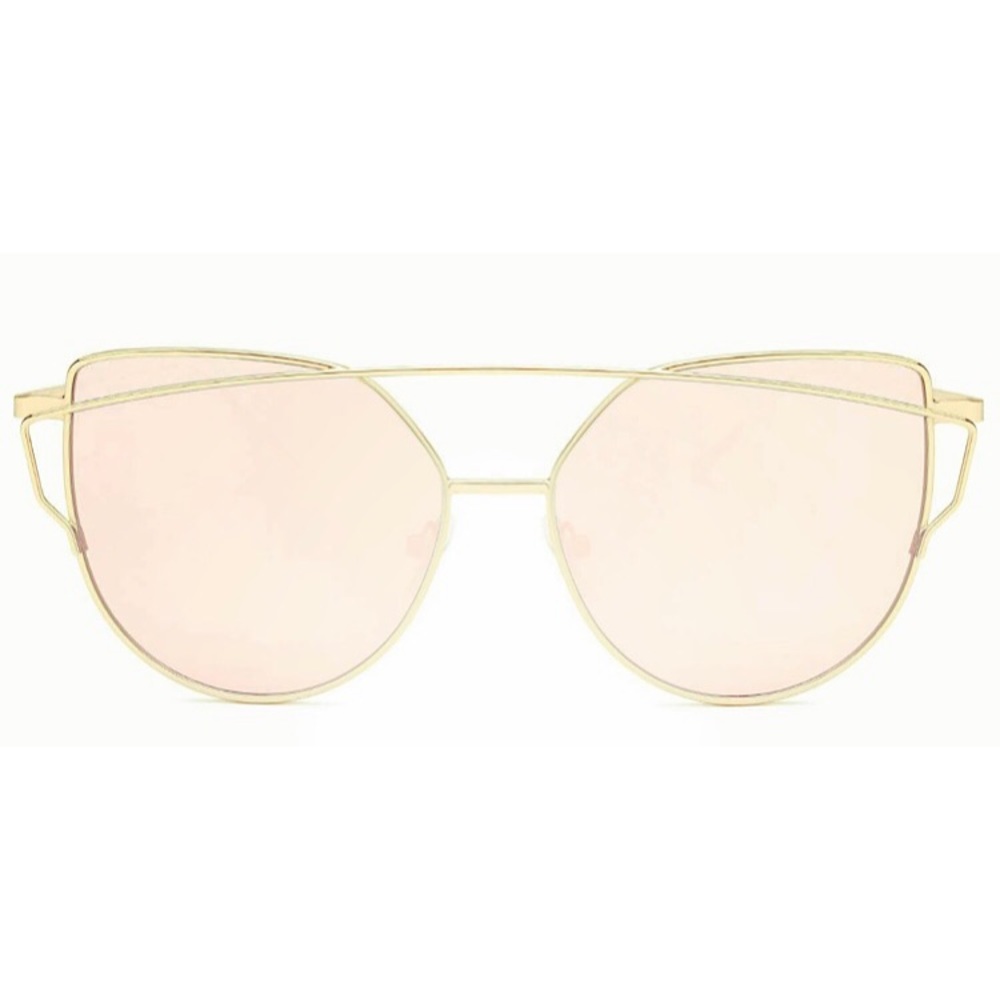 NEW: Gold Cateye Sunglasses